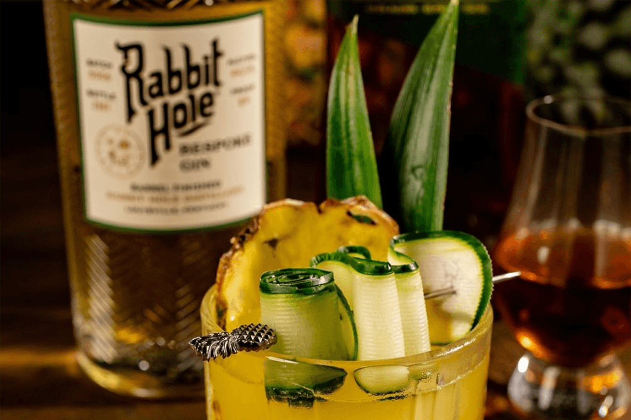 Pineapple Gin & Tonic Cocktail - Rabbit Hole Distillery