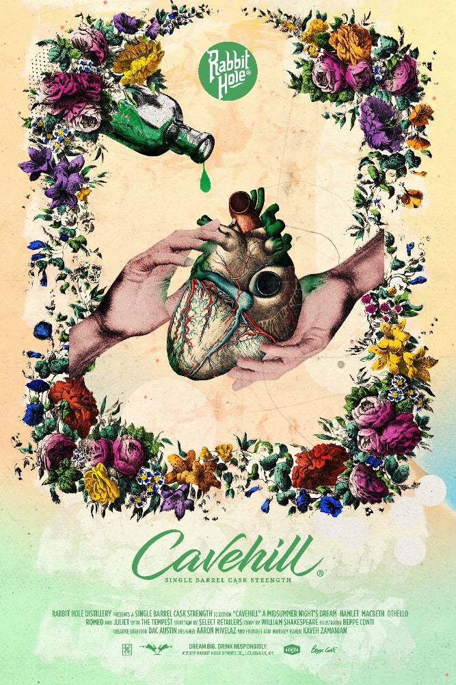 Romeo and Juliet Print by Beppe 24"x36" - Rabbit Hole Distillery