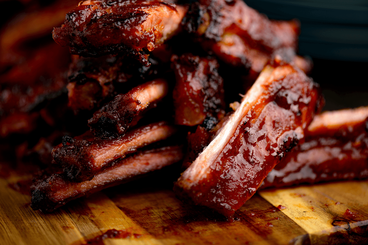 BBQ Ribs With Bourbon Sauce Recipe - Rabbit Hole Distillery