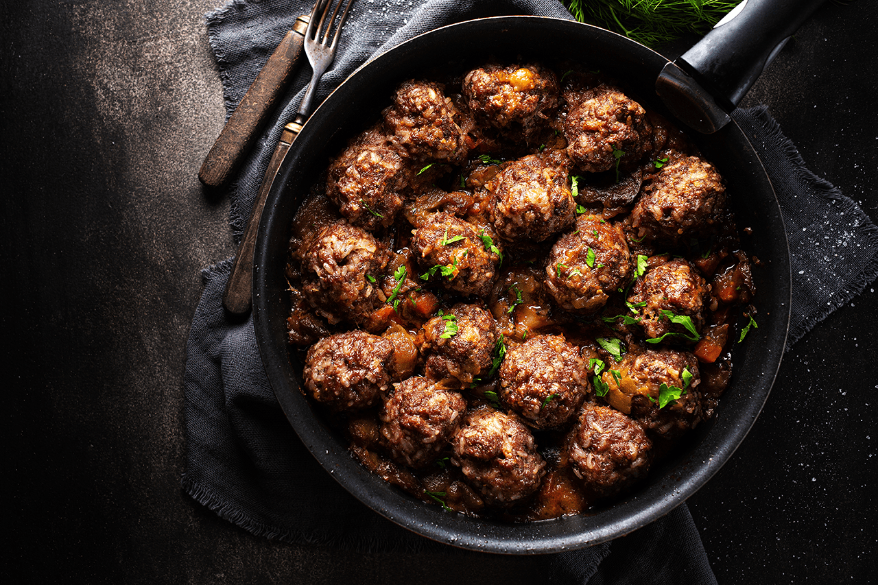 Bourbon Meatballs - Rabbit Hole Distillery