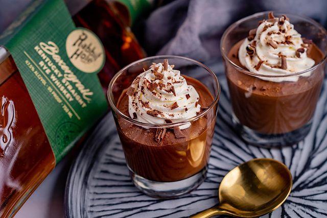 Chocolate Mousse with Whiskey - Rabbit Hole Distillery