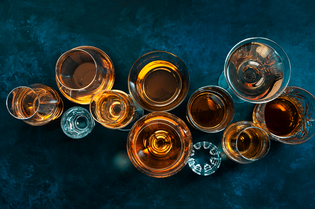 different types of bourbon drinks