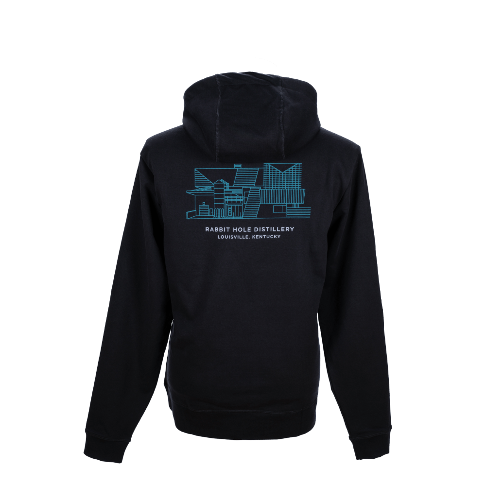 DSP Hoodie Black - Rabbit Hole Distillery