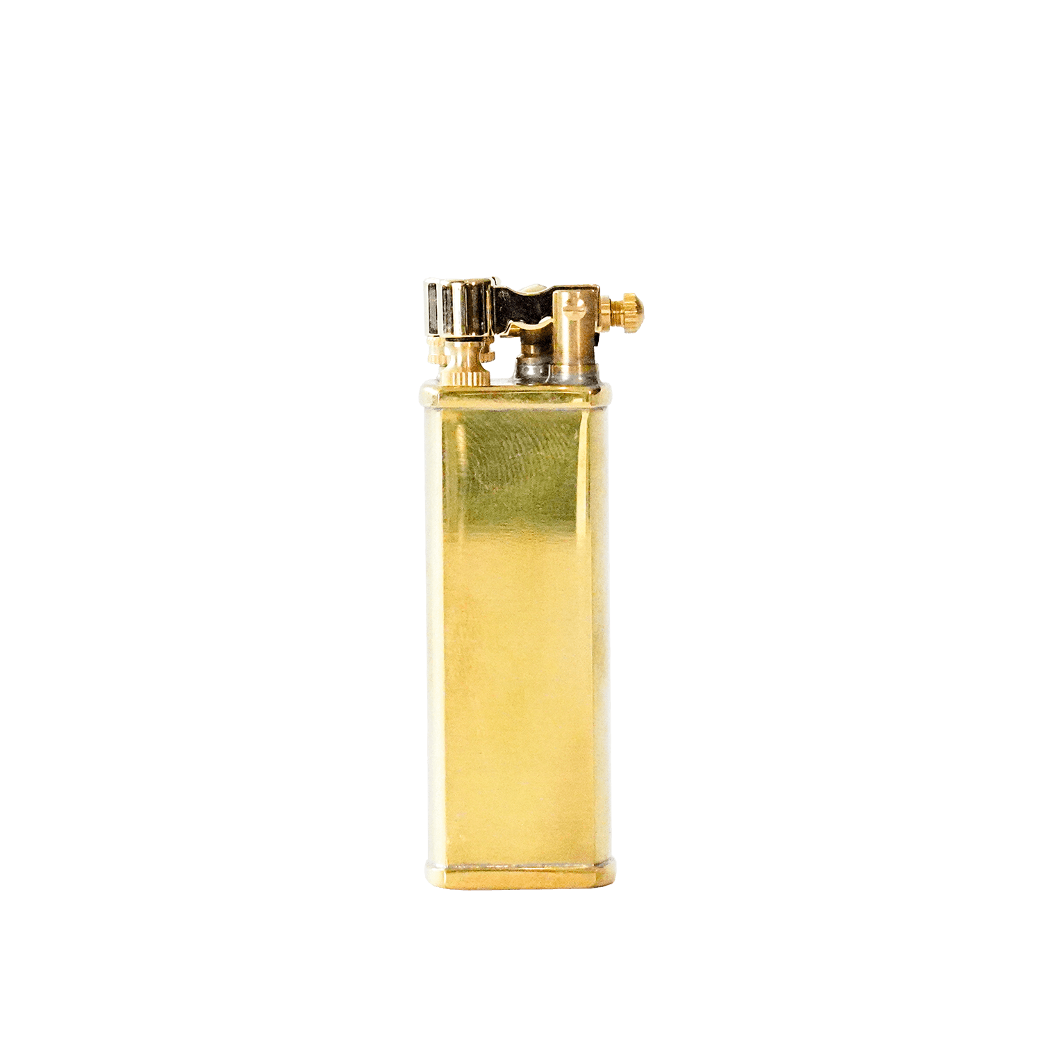 Tsubota Bolbo Petrol Lighter in Brass - [Bourbon and Whiskey]