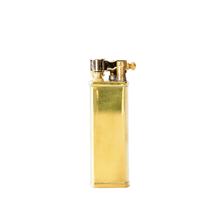 Tsubota Bolbo Petrol Lighter in Brass - [Bourbon and Whiskey]