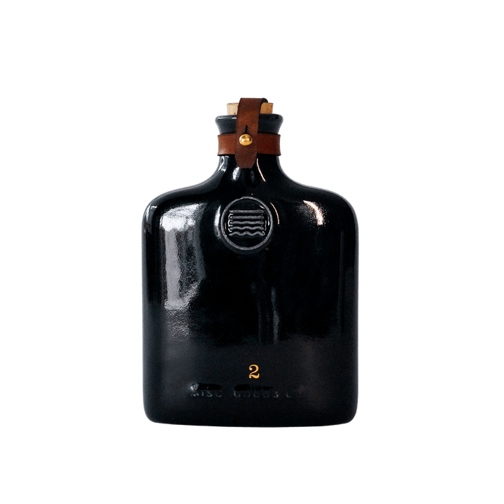 Misc. Goods Co. Ceramic Flask in Black - [Bourbon and Whiskey]