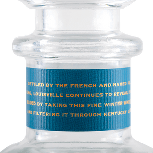 History of Liddel Vodka on bottle