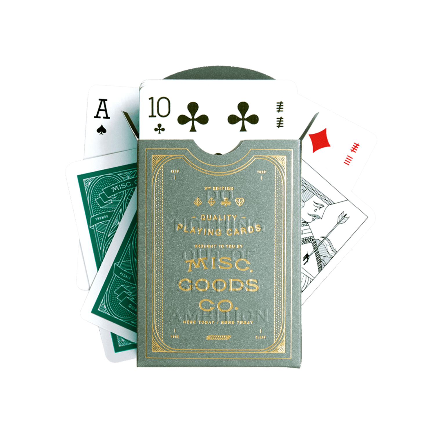 (Cacti) Misc. Goods Co. Playing Cards - [Bourbon and Whiskey]