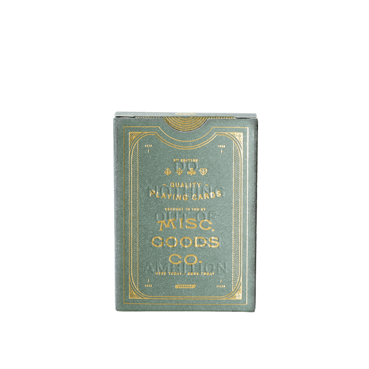 (Cacti) Misc. Goods Co. Playing Cards - [Bourbon and Whiskey]