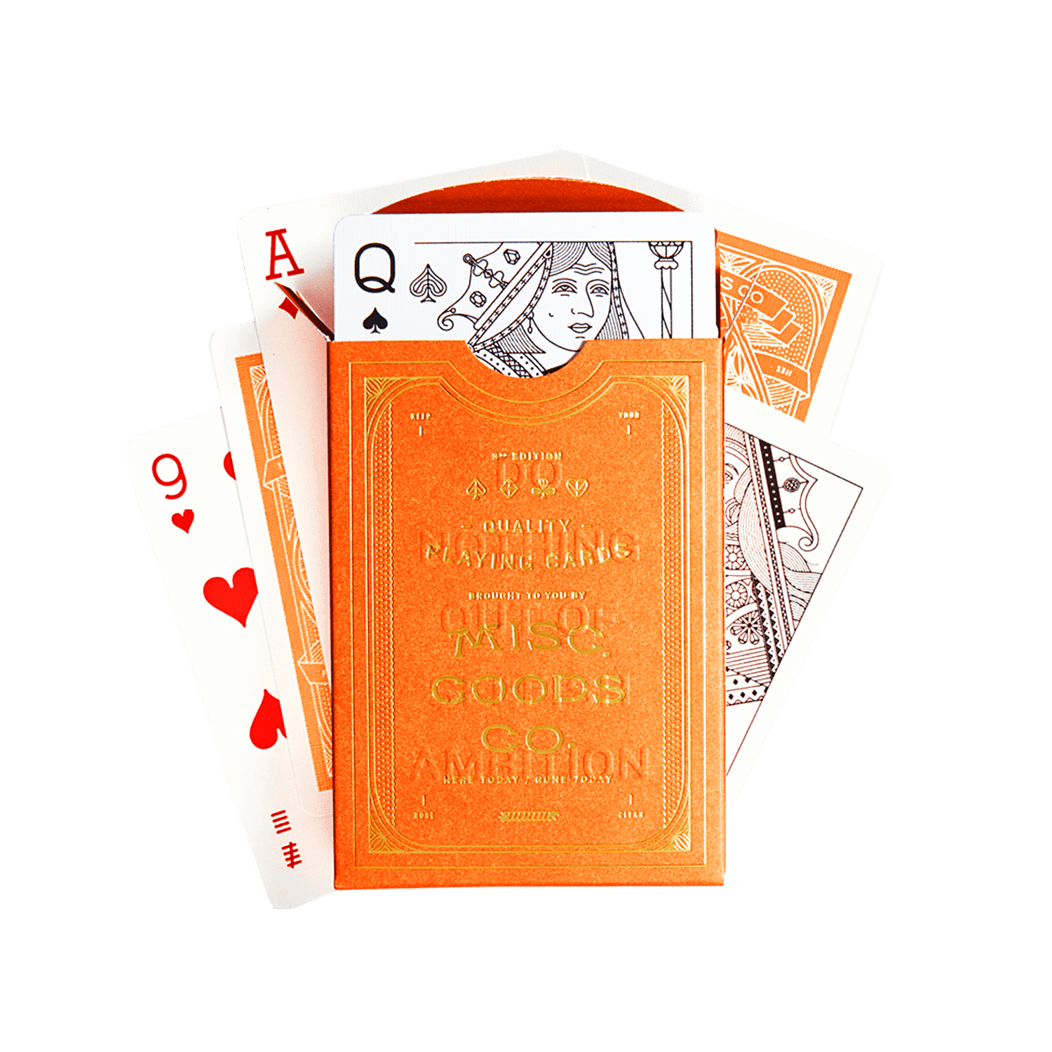(Sandstone) Misc. Goods Co. Playing Cards - [Bourbon and Whiskey]