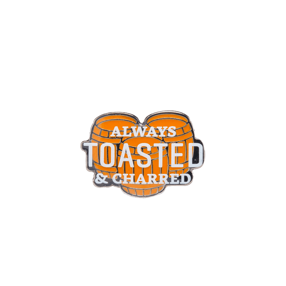 Always Toasted Enamel Pin - Rabbit Hole Distillery