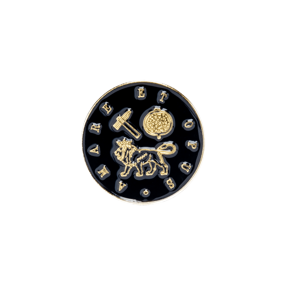 Amare Et Opus Enamel Pin - Rabbit Hole Distillery