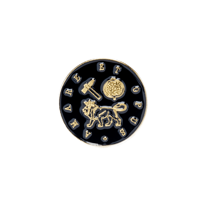 Amare Et Opus Enamel Pin - Rabbit Hole Distillery