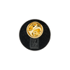 Black Logo Enamel Pin