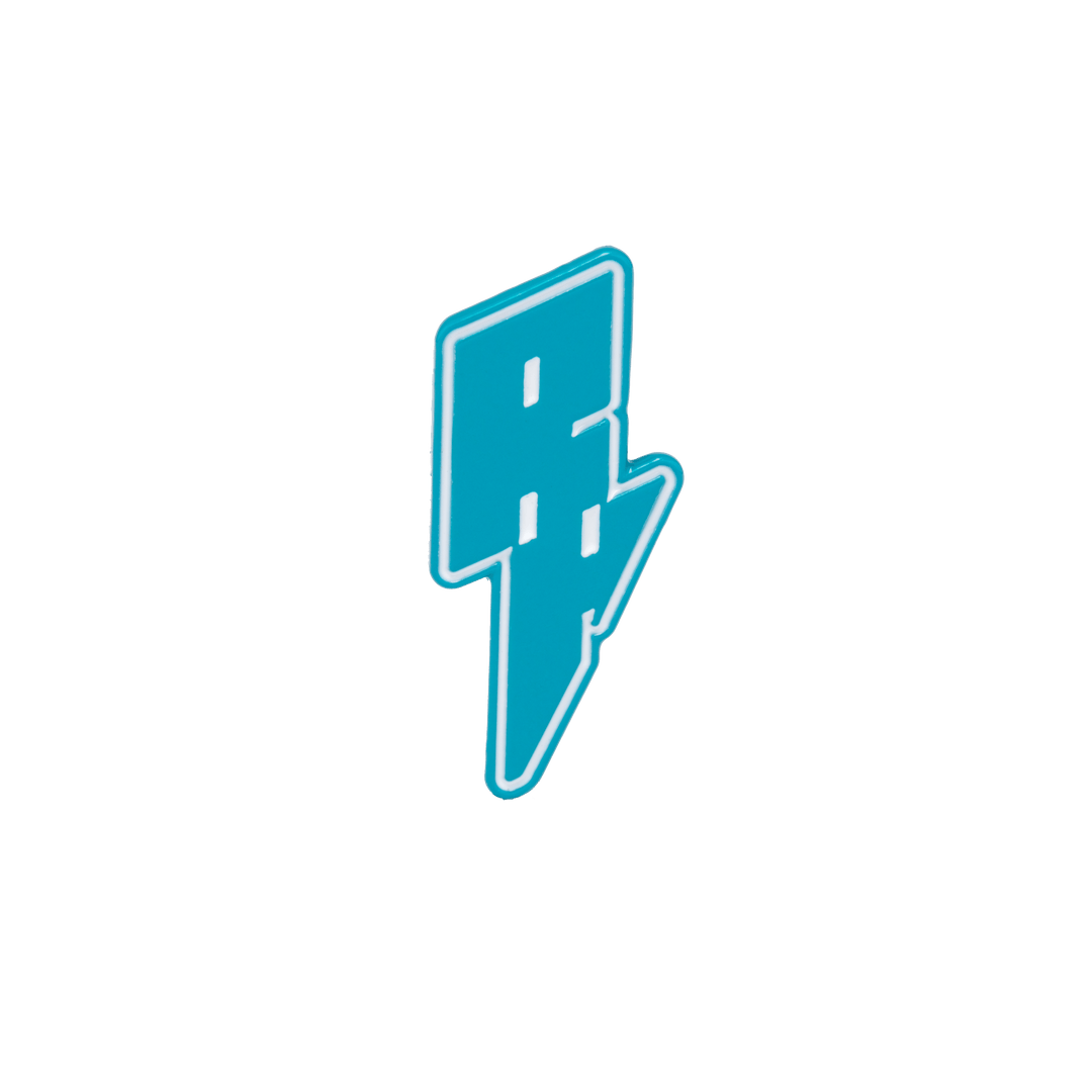 Bolt of Blue Enamel Pin - Rabbit Hole Distillery