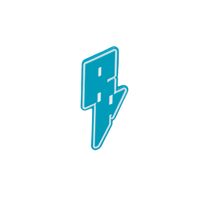 Bolt of Blue Enamel Pin - Rabbit Hole Distillery