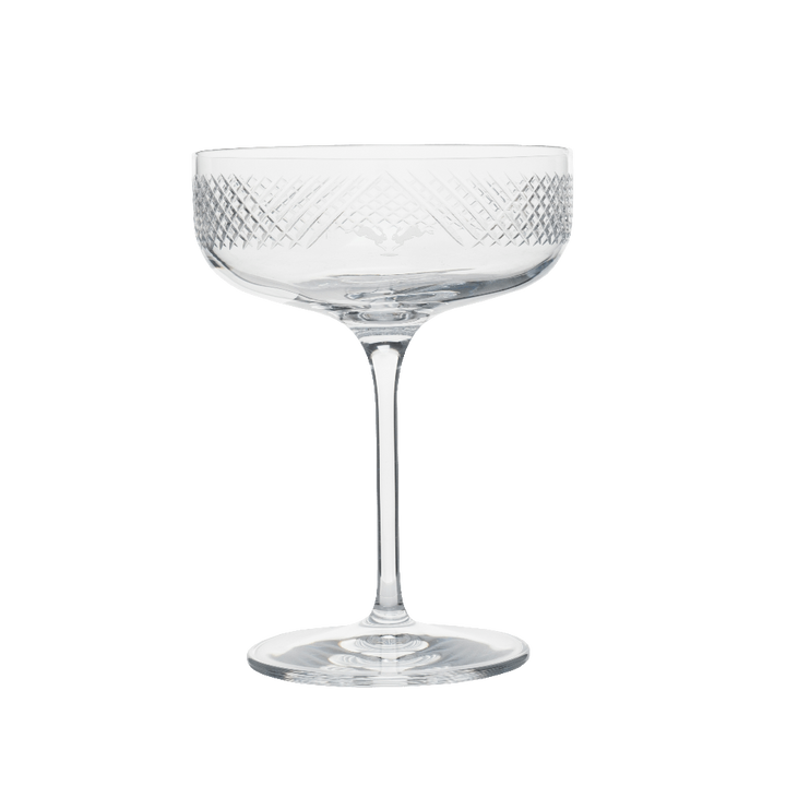 Bourbon Street Coupe Champagne Glass - Rabbit Hole Distillery