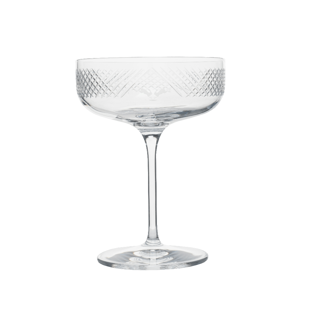 Bourbon Street Coupe Champagne Glass - Rabbit Hole Distillery