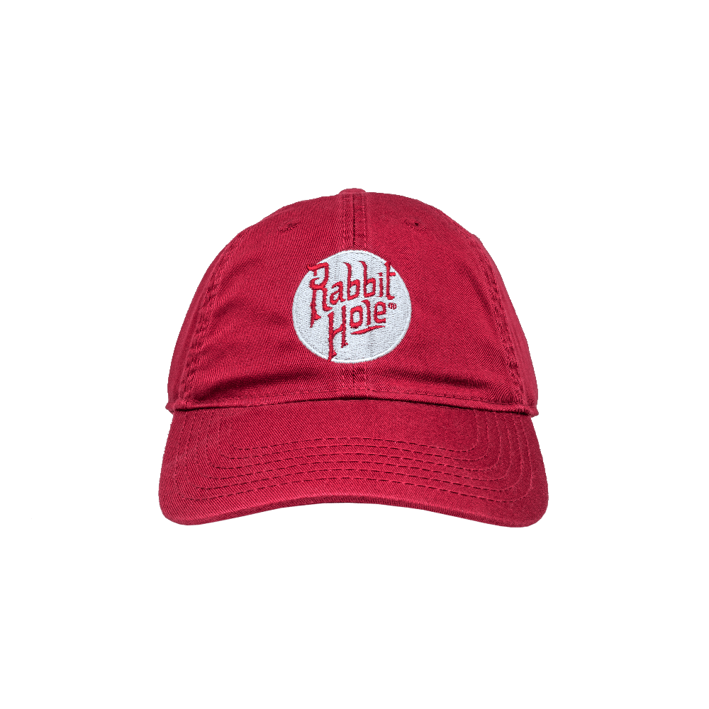 Brandmark Hat Burgundy - Rabbit Hole Distillery