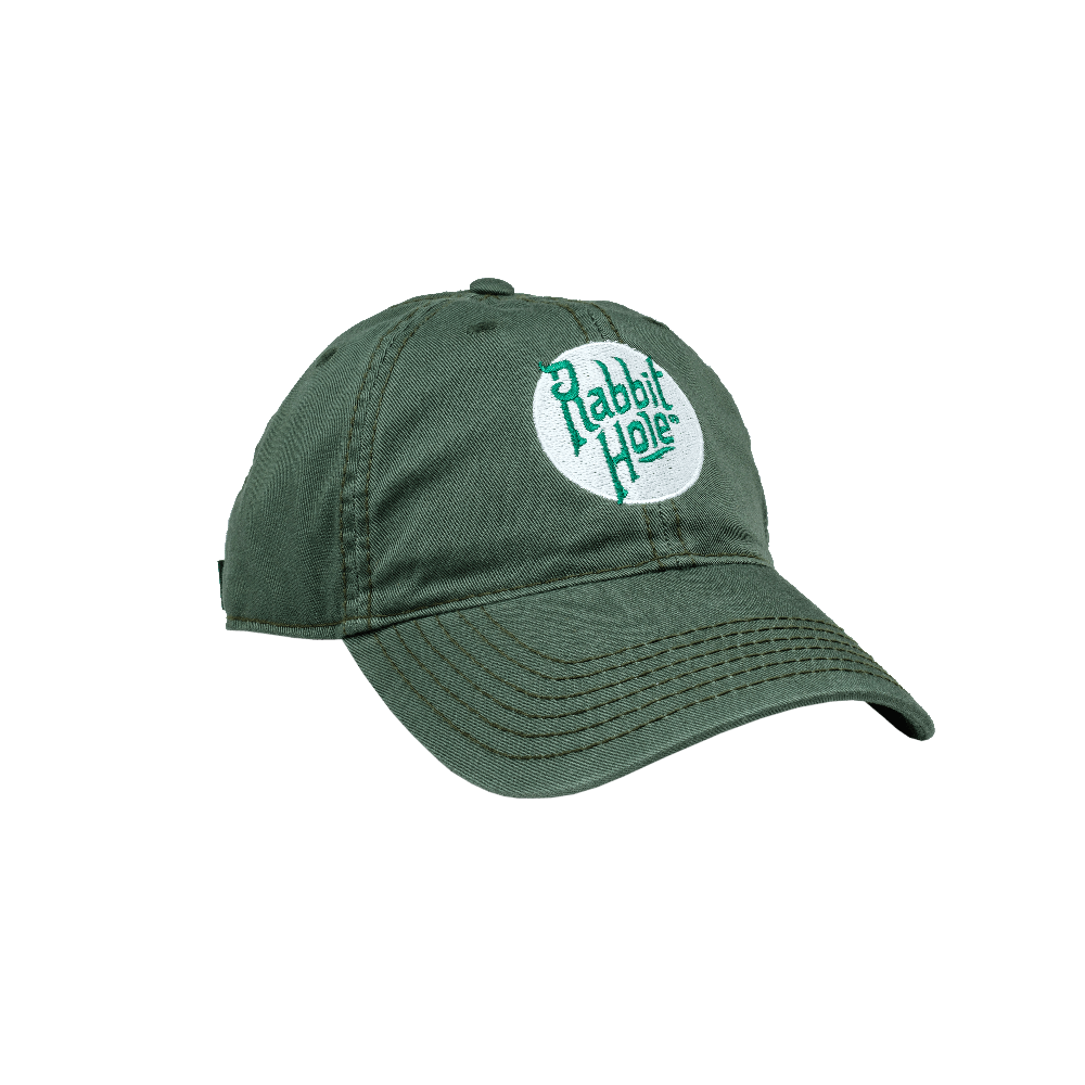Brandmark Hat Green - Rabbit Hole Distillery