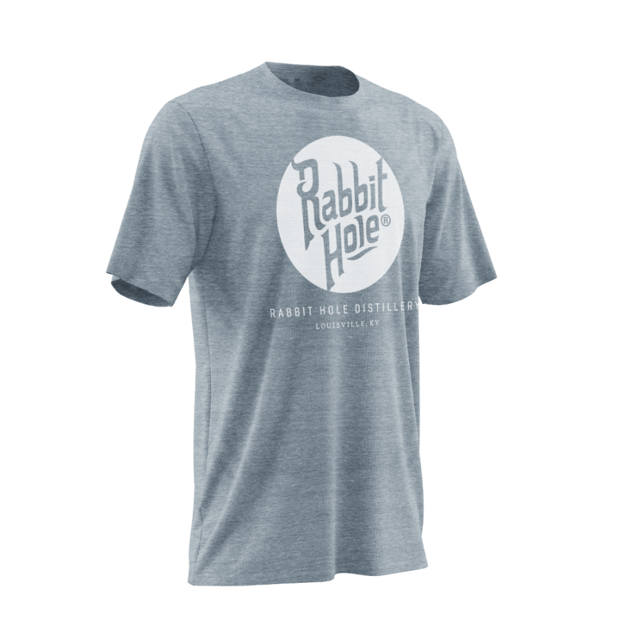 Brandmark Shirt Indigo - Rabbit Hole Distillery