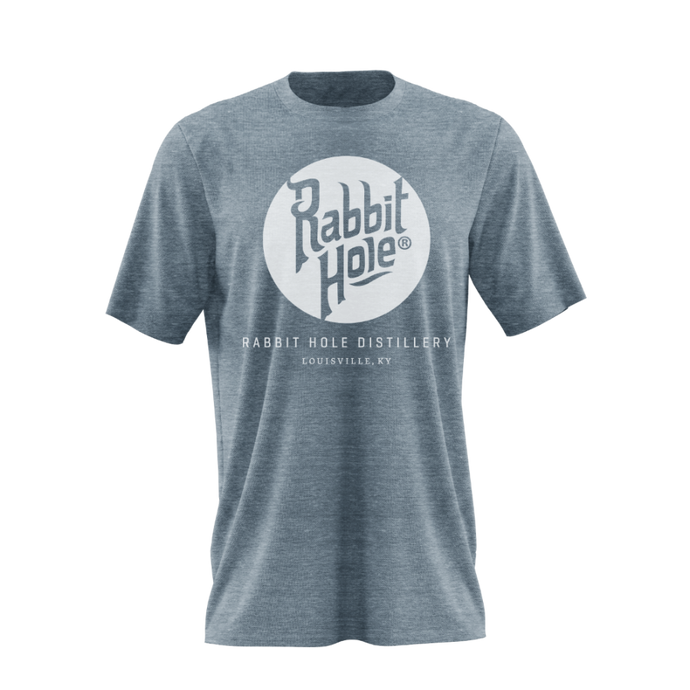 Brandmark Shirt Indigo - Rabbit Hole Distillery
