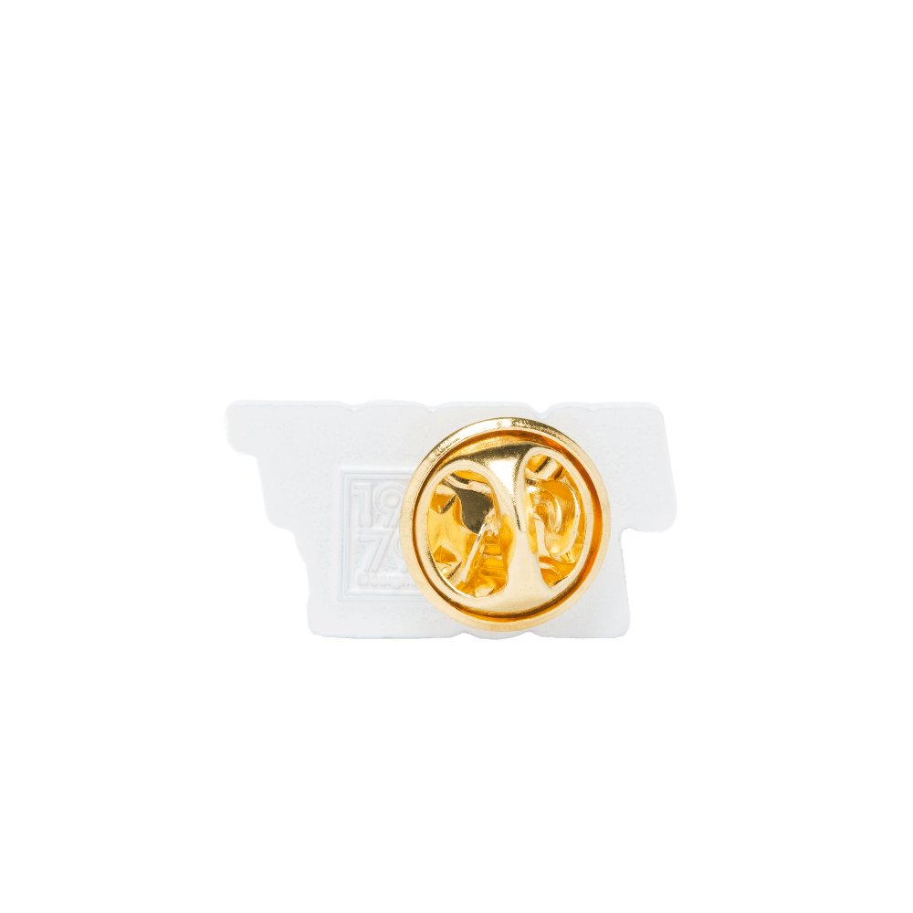 Going Down Enamel Pin - Rabbit Hole Distillery