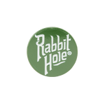 Green Logo Enamel Pin - Rabbit Hole Distillery