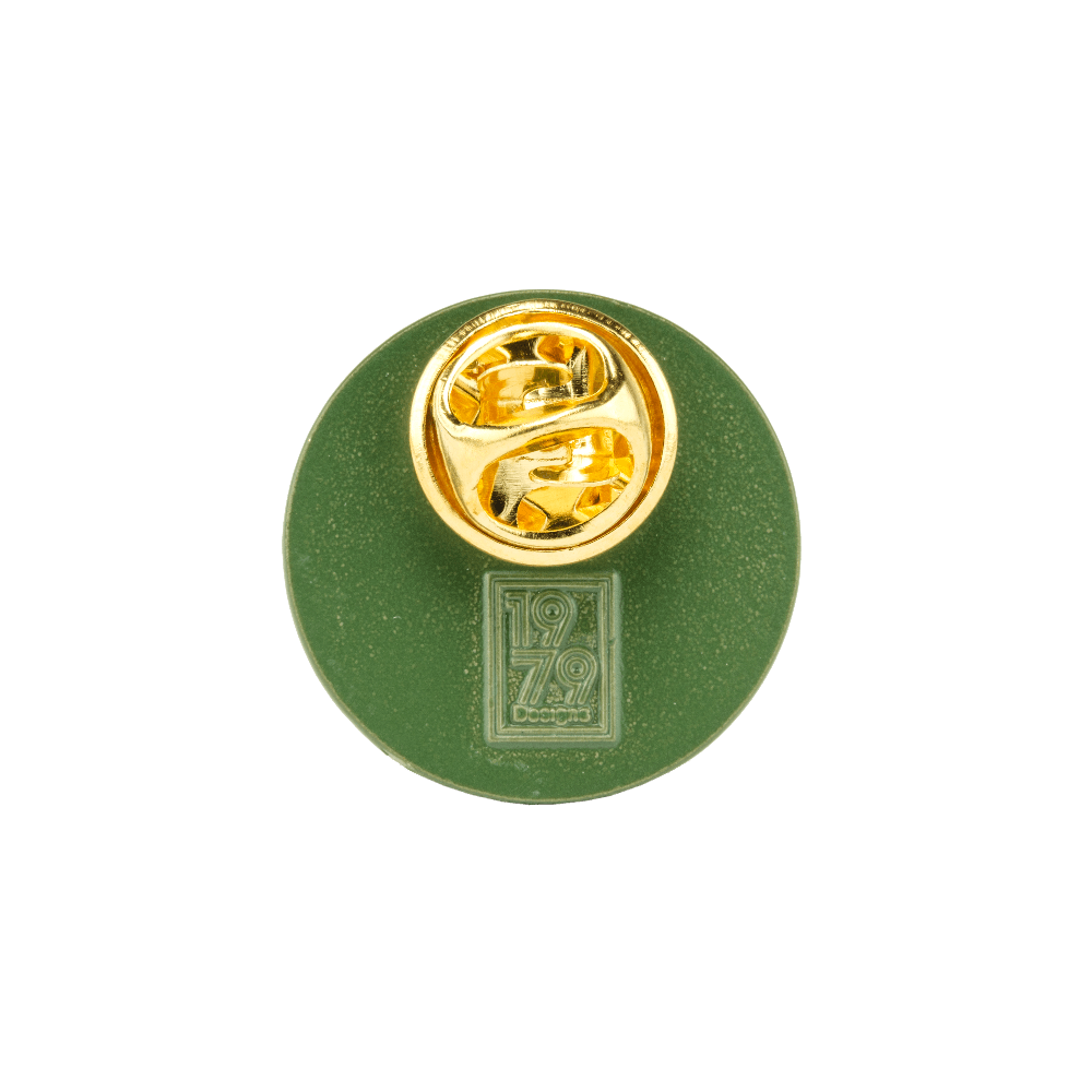 Green Logo Enamel Pin - Rabbit Hole Distillery