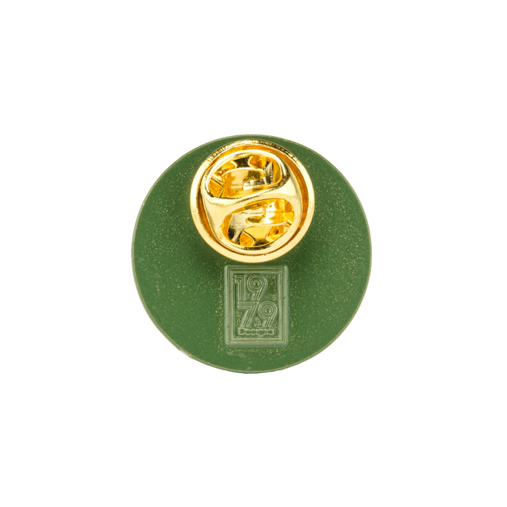 Green Logo Enamel Pin - Rabbit Hole Distillery