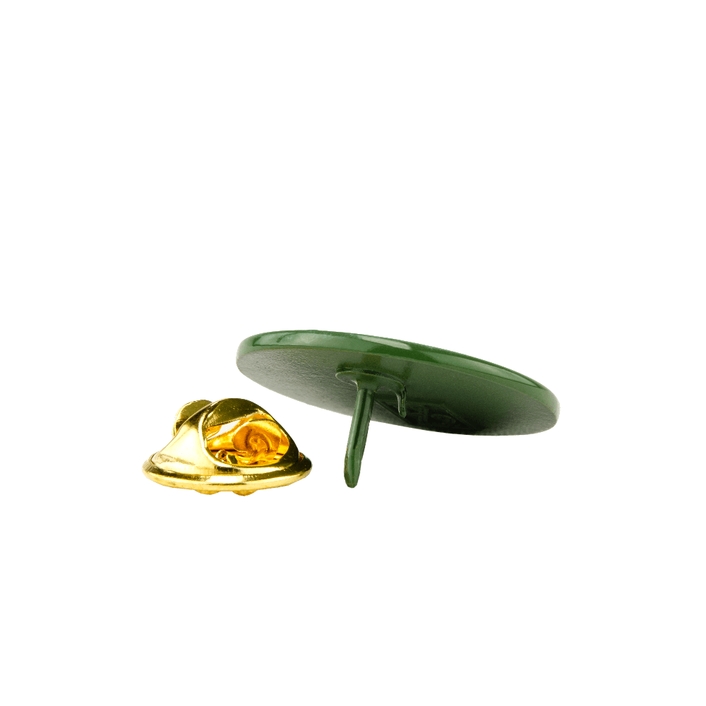 Green Logo Enamel Pin - Rabbit Hole Distillery