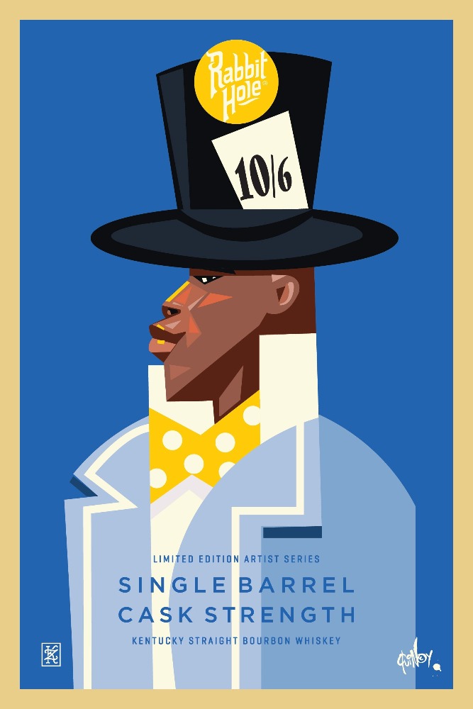 Hatter by Quincy Print 12"x18" - Rabbit Hole Distillery