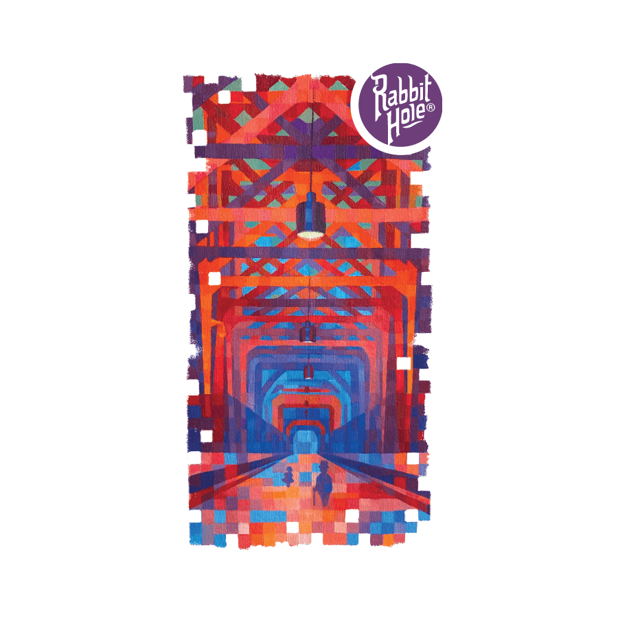 Landmarks Big Four Bridge Sticker - Rabbit Hole Distillery