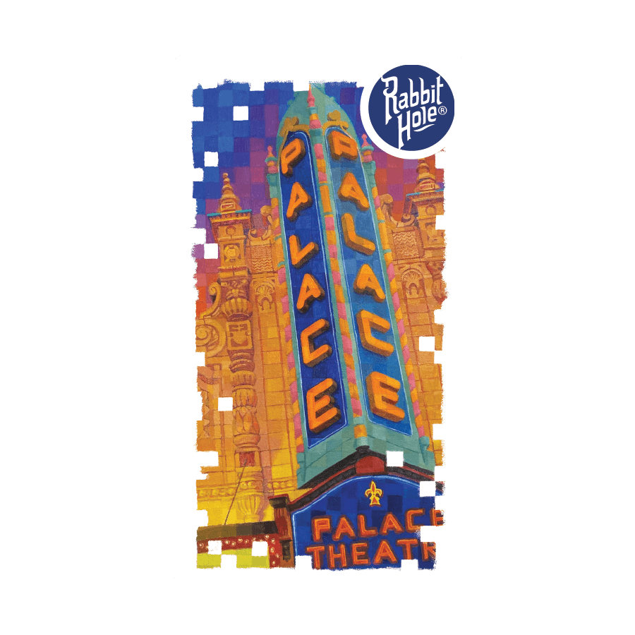 Landmarks Louisville Palace Theatre Sticker - Rabbit Hole Distillery