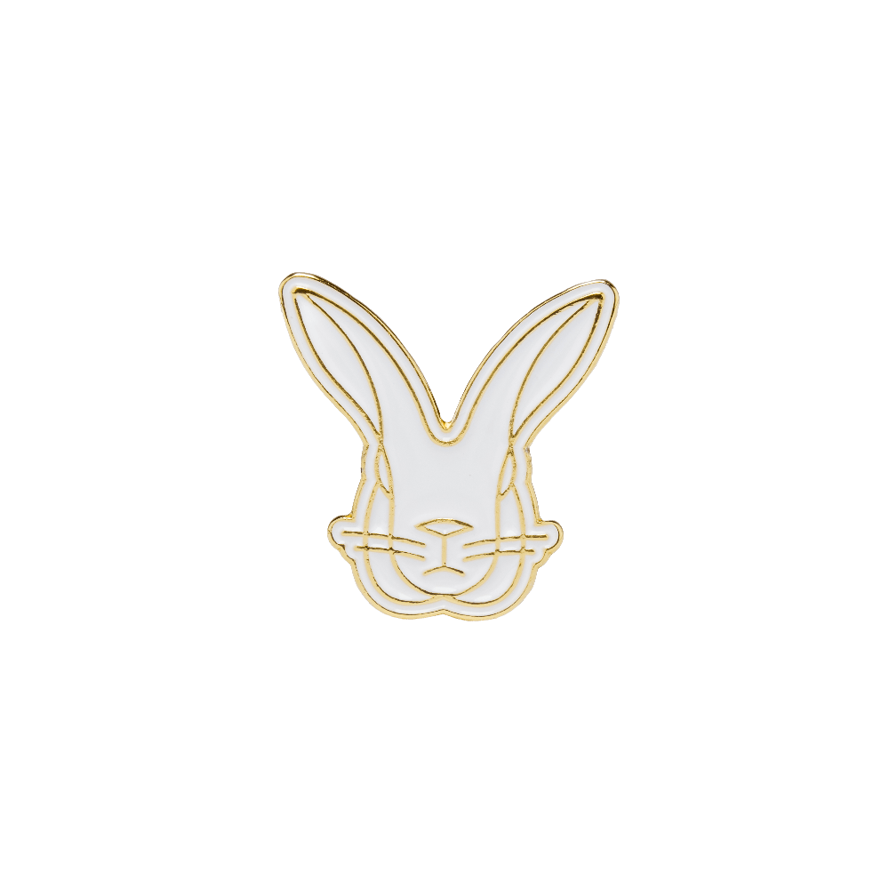 Mod Rabbit Enamel Pin - Rabbit Hole Distillery
