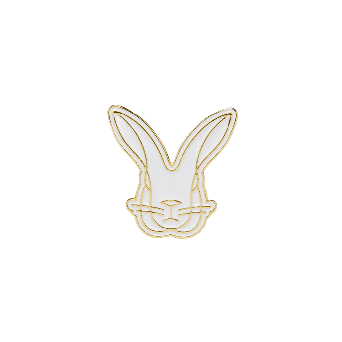 Mod Rabbit Enamel Pin - Rabbit Hole Distillery
