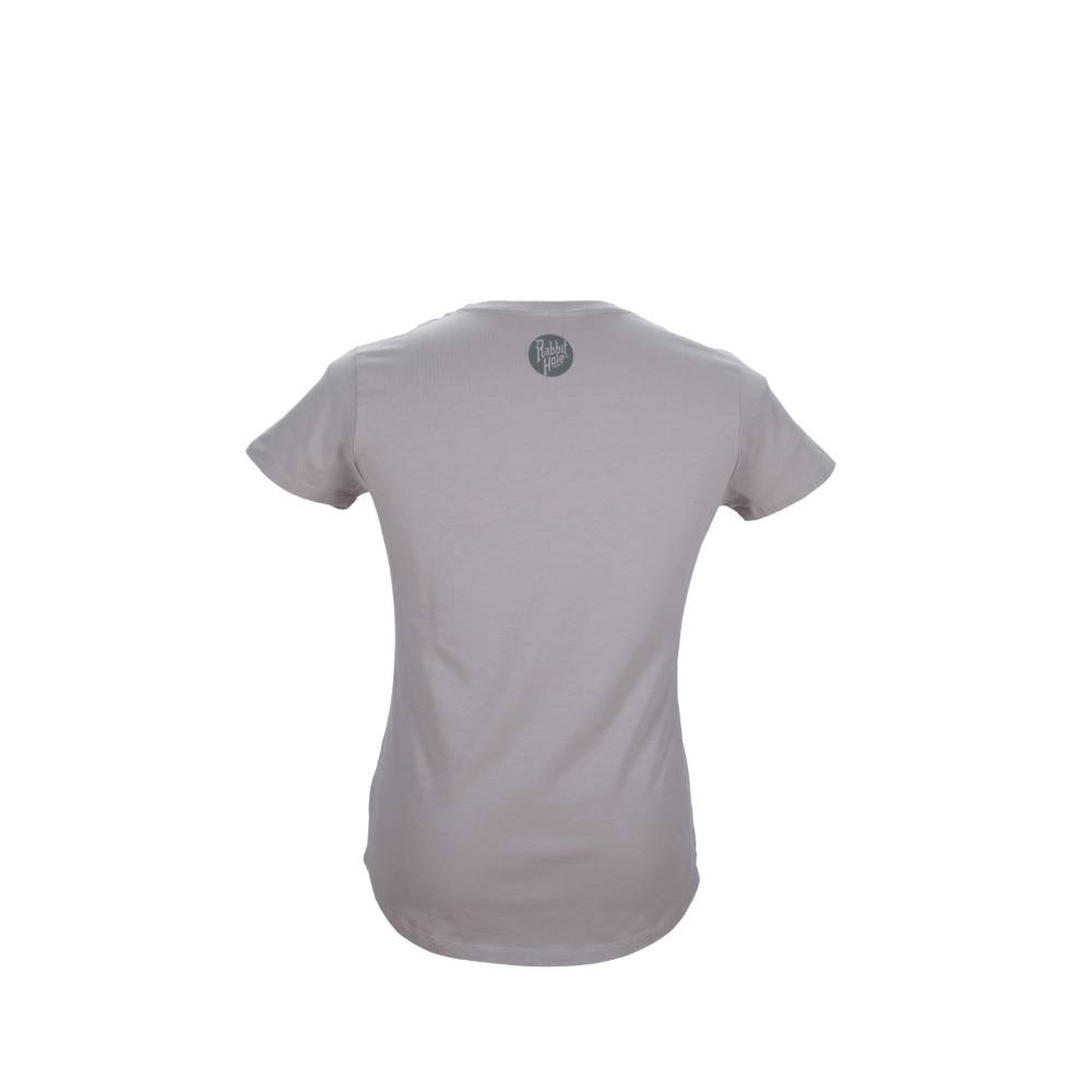 Mod Rabbit Scoop Neck Grey - Rabbit Hole Distillery