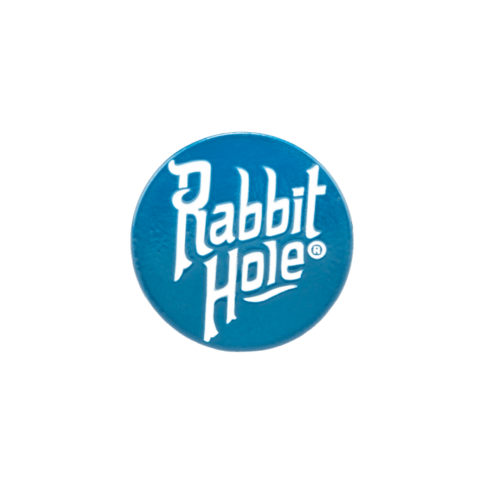 Navy Logo Enamel Pin - Rabbit Hole Distillery