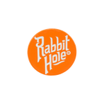 Orange Logo Enamel Pin - Rabbit Hole Distillery