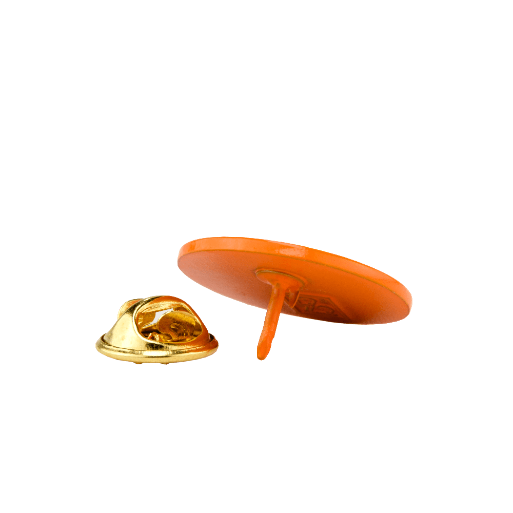 Orange Logo Enamel Pin - Rabbit Hole Distillery
