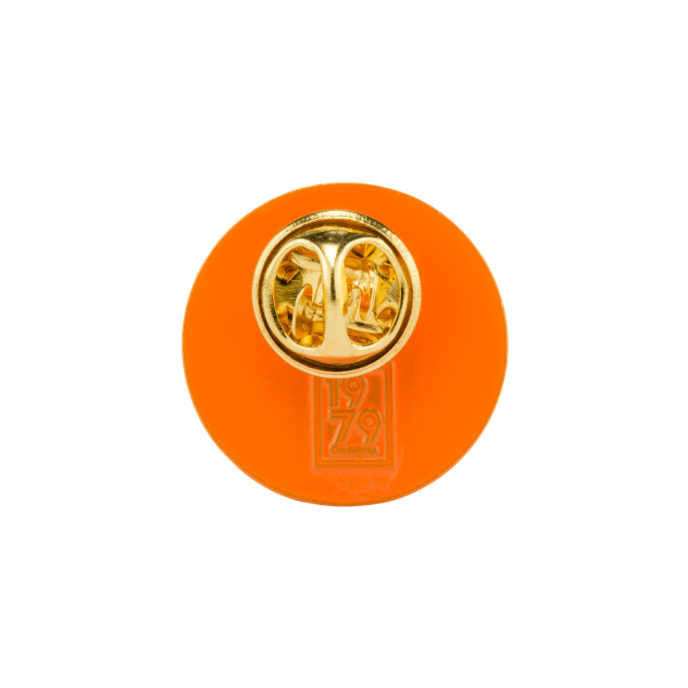 Orange Logo Enamel Pin - Rabbit Hole Distillery