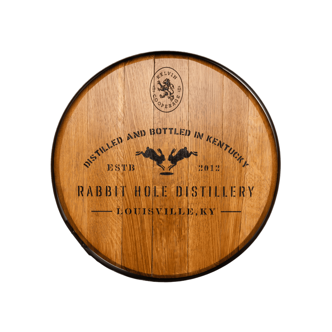 Rabbit Hole Bourbon Barrel Head - Rabbit Hole Distillery