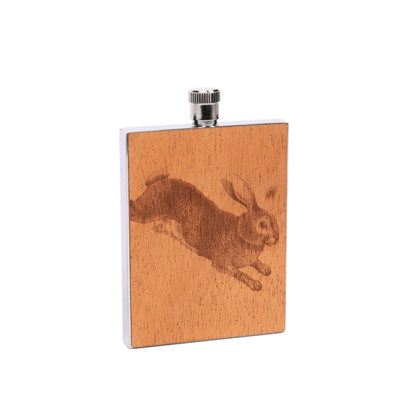 Rabbit Wood Flask