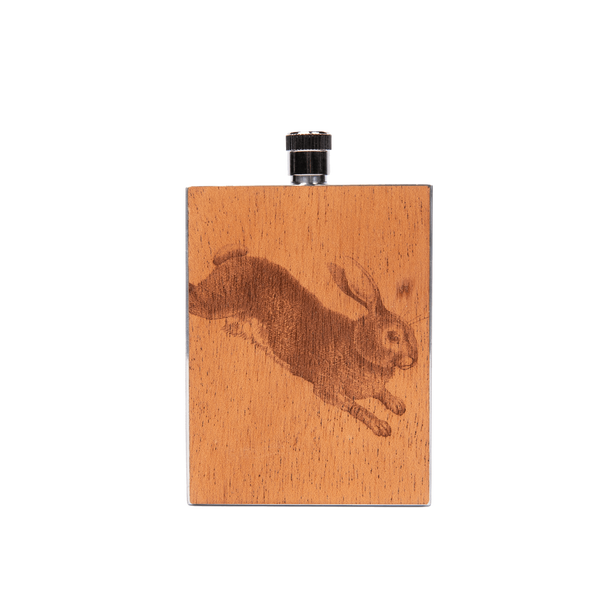 Rabbit Wood Flask