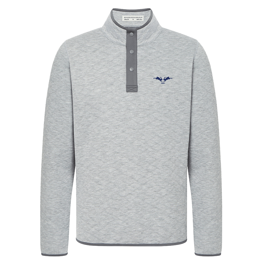 Sullivan Pullover in Gray - Rabbit Hole Distillery