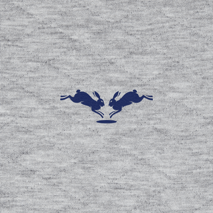 Sullivan Pullover in Gray and Navy - Rabbit Hole Distillery