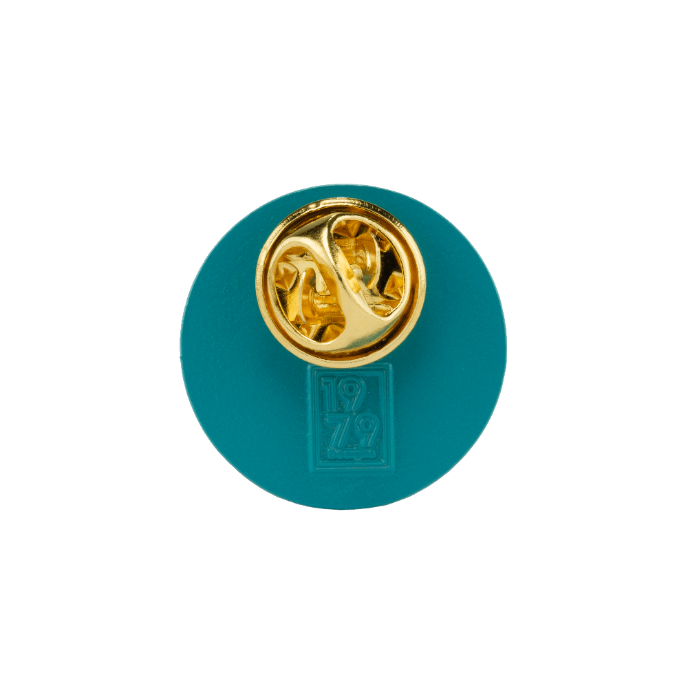 Teal Logo Enamel Pin - Rabbit Hole Distillery