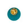 Teal Logo Enamel Pin