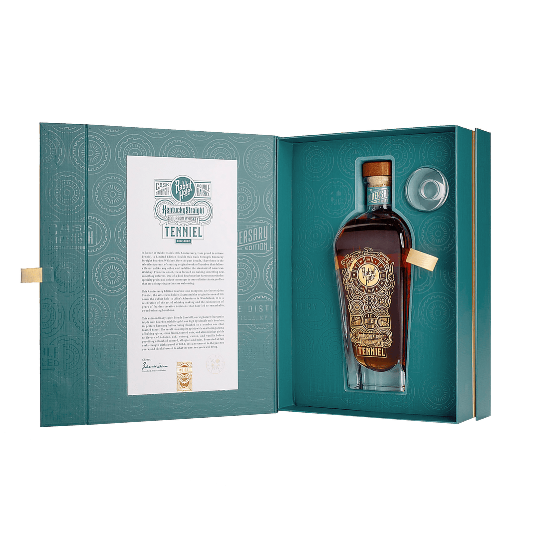 Tenniel 10 Year Anniversary Bottle - Rabbit Hole Distillery