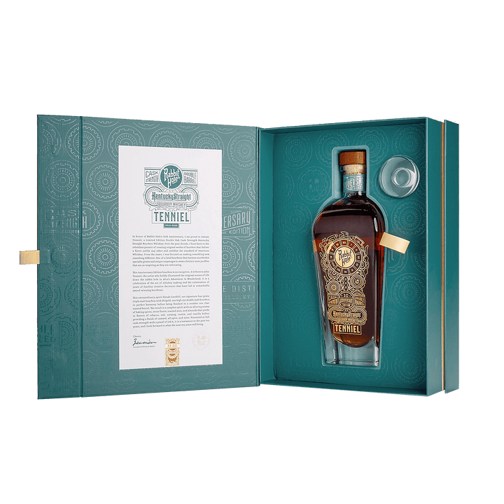 Tenniel 10 Year Anniversary Bottle - Rabbit Hole Distillery